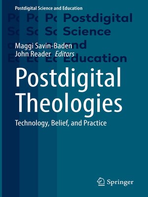 cover image of Postdigital Theologies